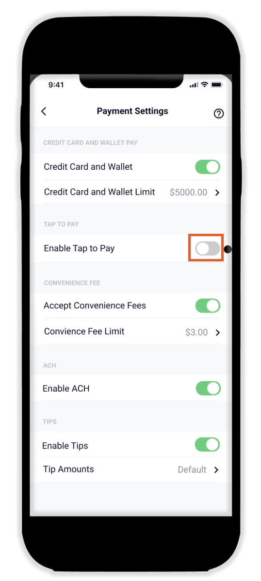 Set Up Tap to Pay Thryv