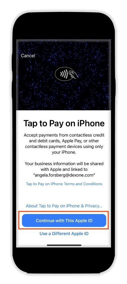 Set Up Tap to Pay – Thryv