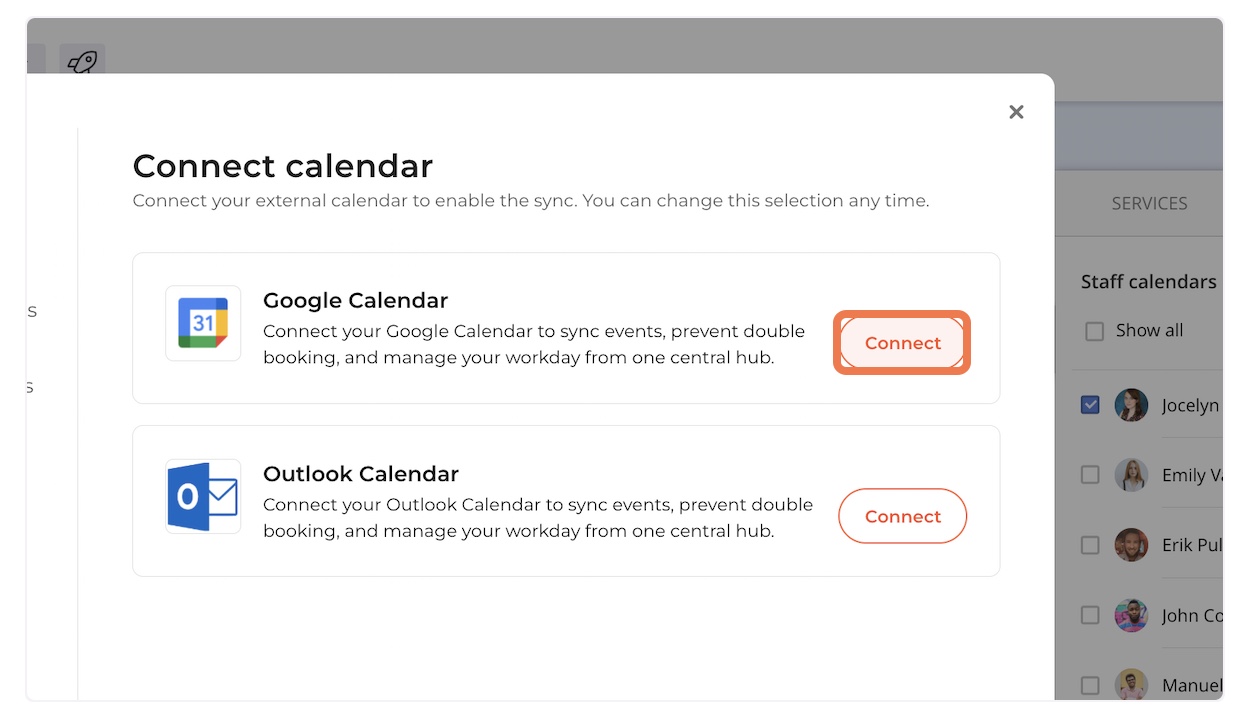 Sync Your Google Calendar Thryv