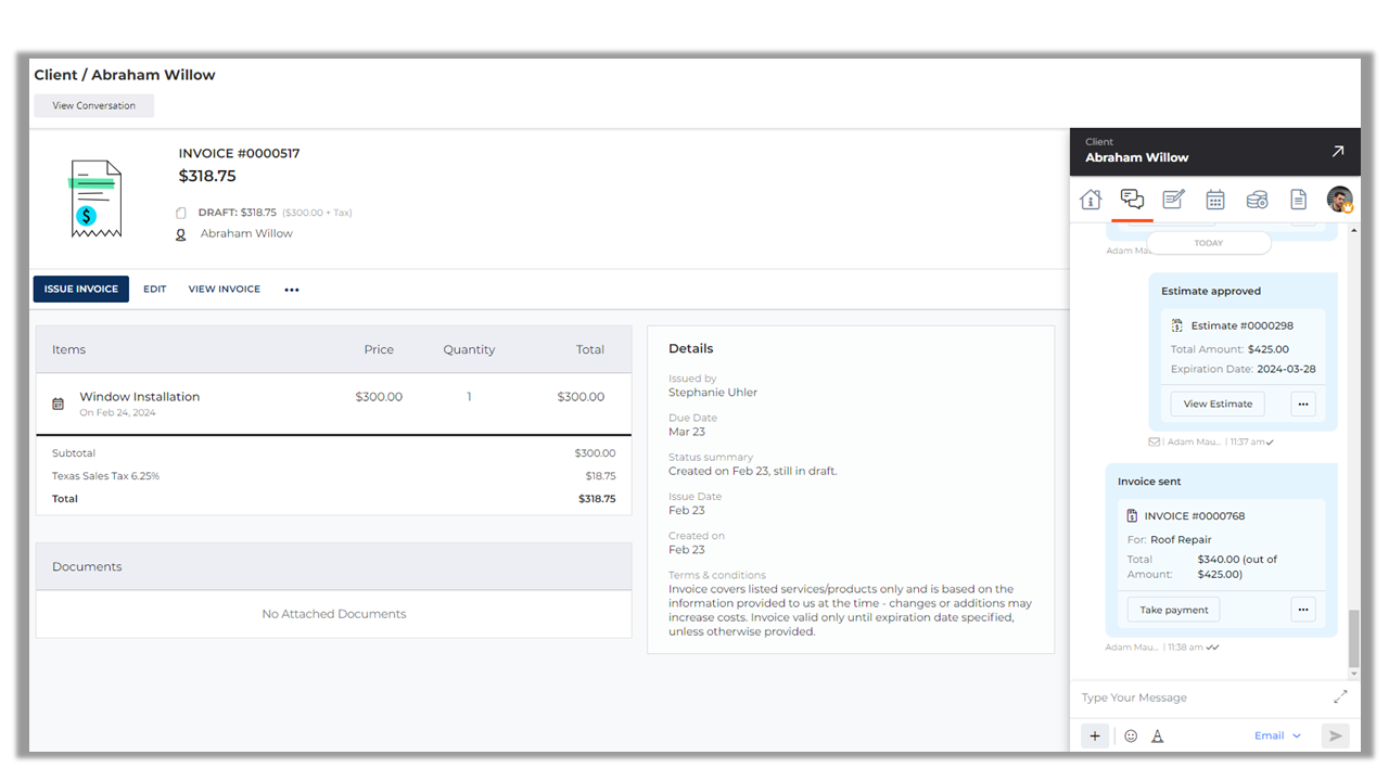 Editing And Processing Invoices – Thryv