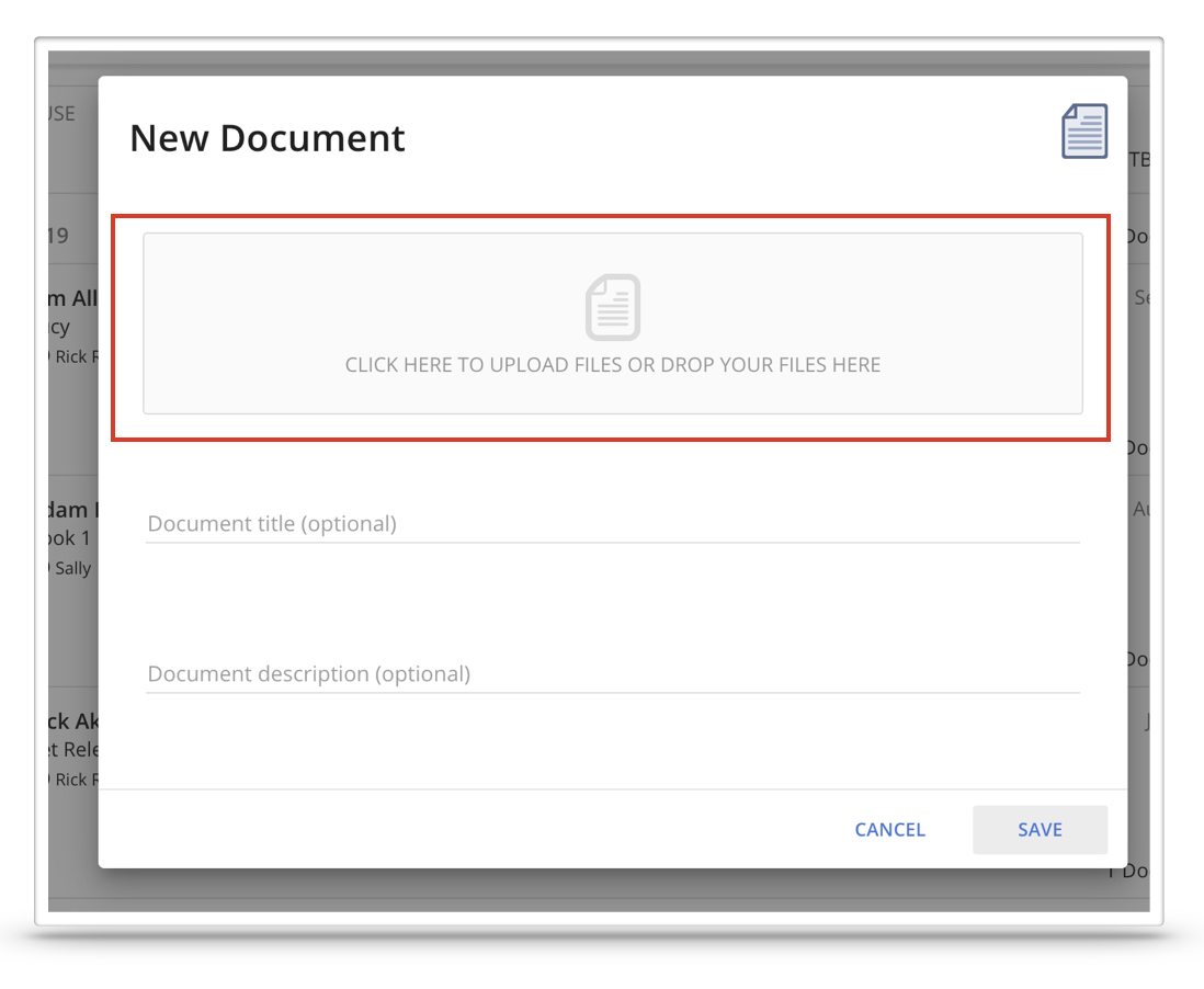 Uploading Multiple Documents – Thryv