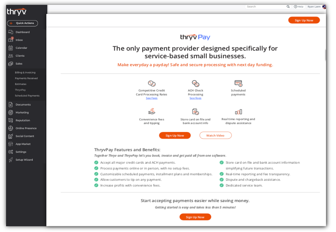 ThryvPay Devices - Setup Guide – Thryv