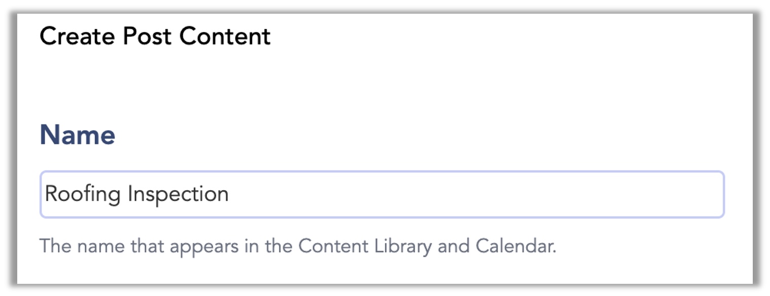 The post creation window in Thryv showing the Title input field at the top with a note indicating the title only appears on Pinterest and YouTube.