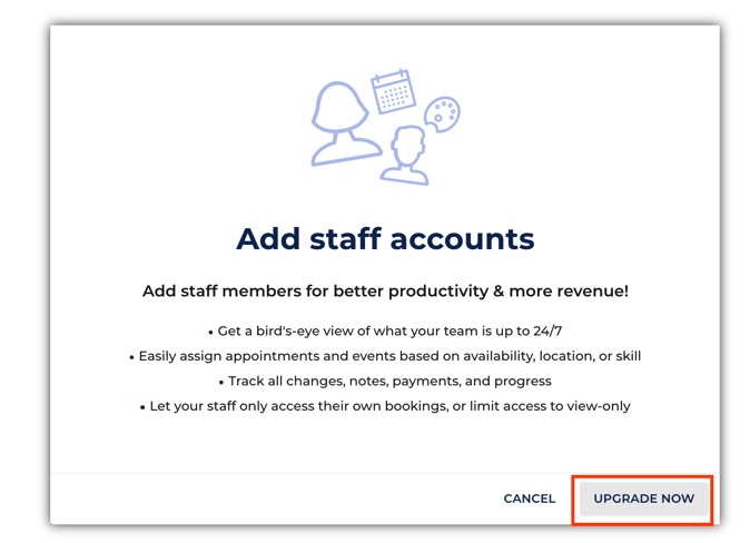 Add or Remove Additional Staff Members to a client – Thryv